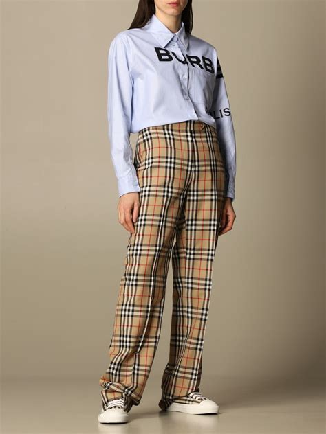 women burberry pants